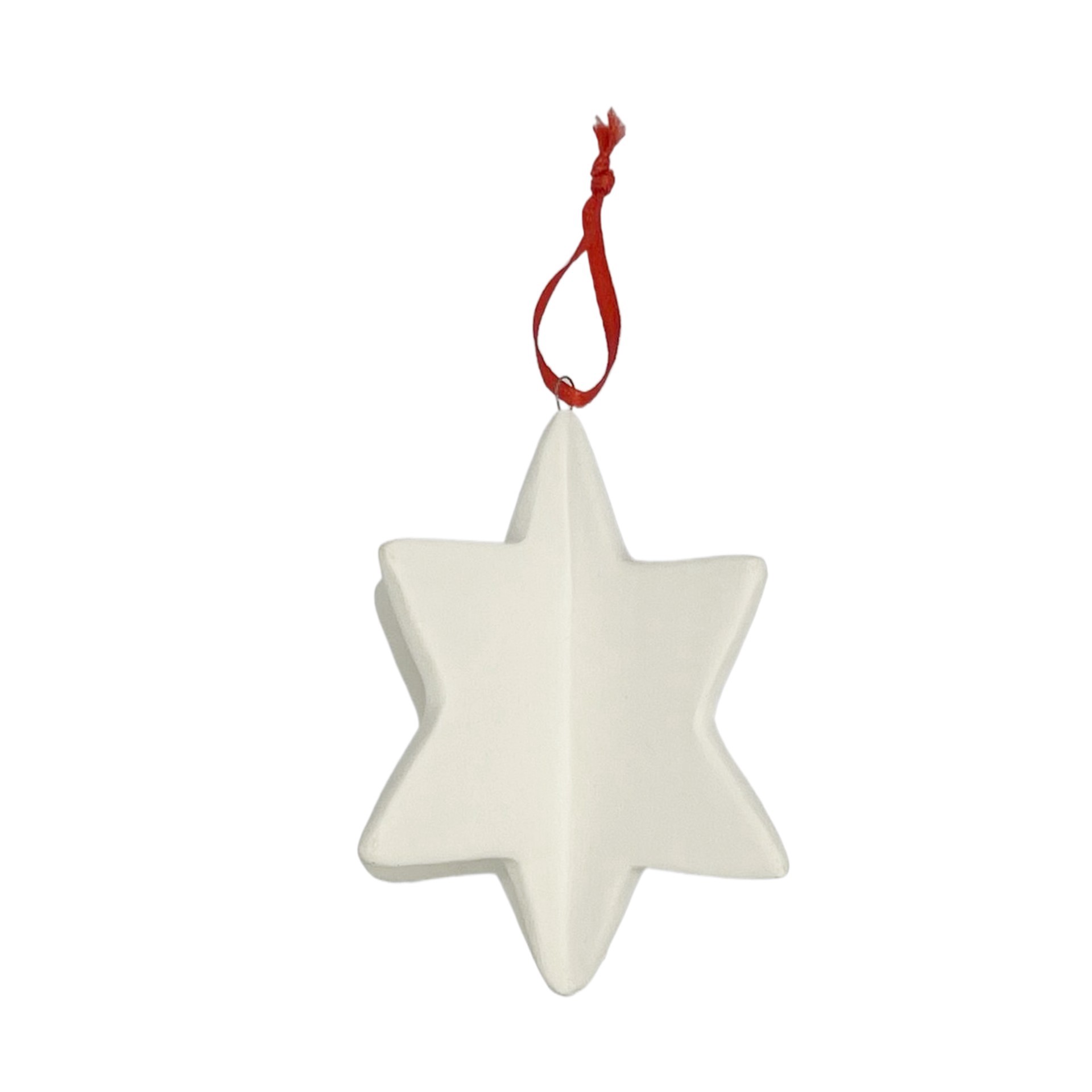 slide 3 of 6, 4" Diy Ceramic Star Ornament By Make Market, 3.62 in x 3.62 in x 4 in