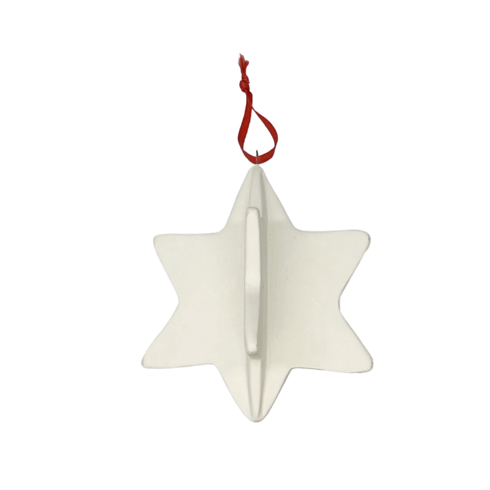 slide 2 of 6, 4" Diy Ceramic Star Ornament By Make Market, 3.62 in x 3.62 in x 4 in