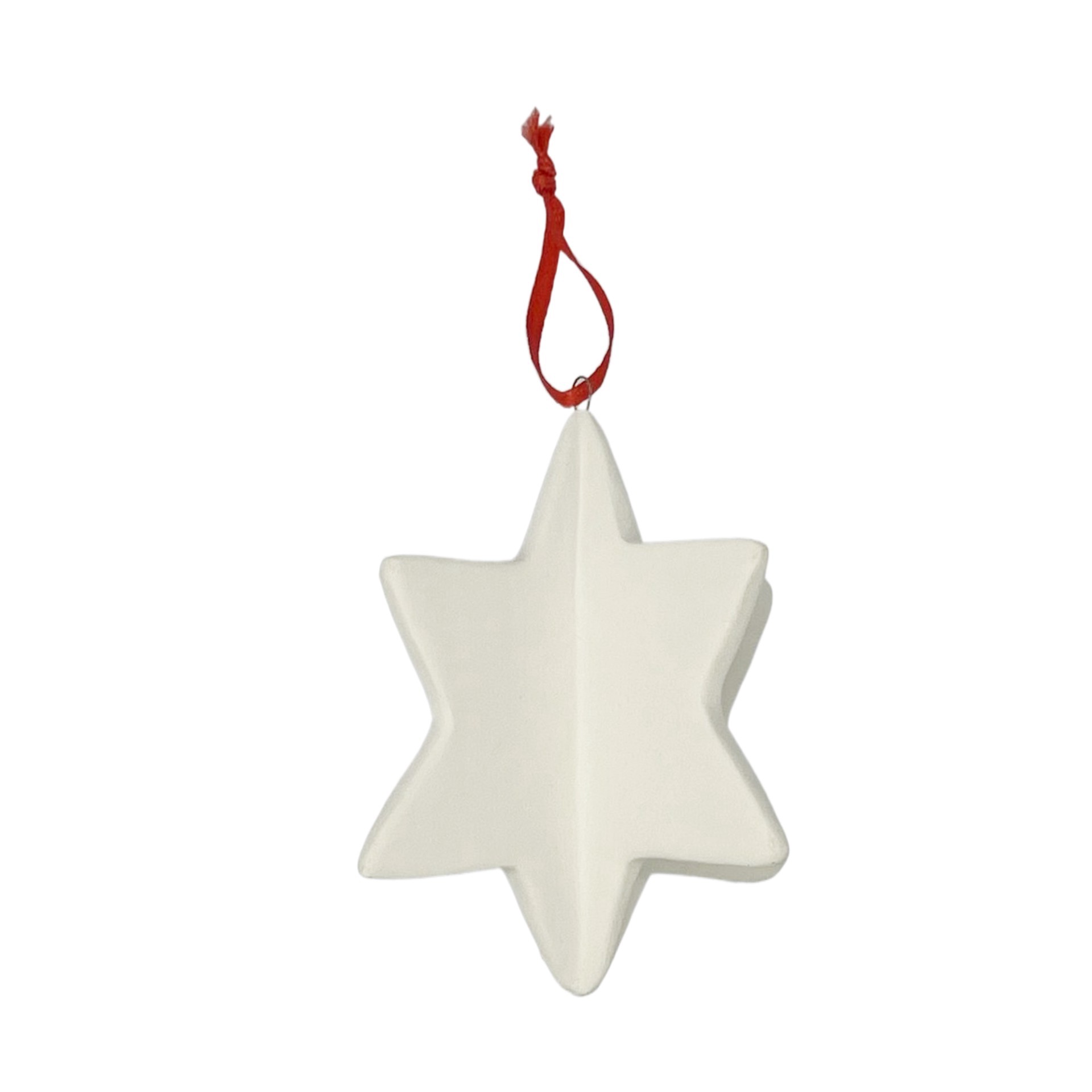 slide 5 of 6, 4" Diy Ceramic Star Ornament By Make Market, 3.62 in x 3.62 in x 4 in