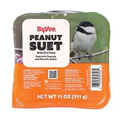 Hy-Vee Peanut Suet Wild Bird Food 11 oz