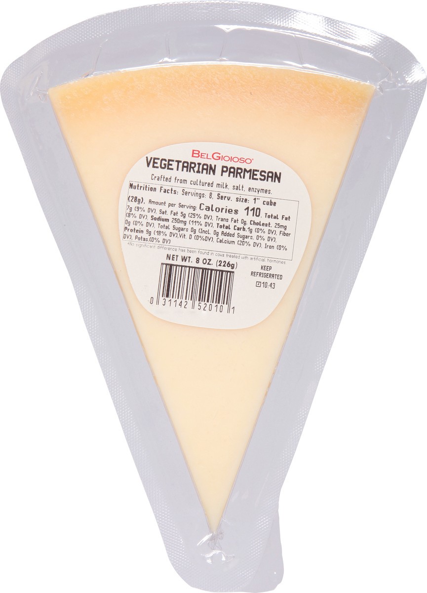 slide 11 of 14, BelGioioso Vegetarian Parmesan Cheese 8 oz, 8 oz