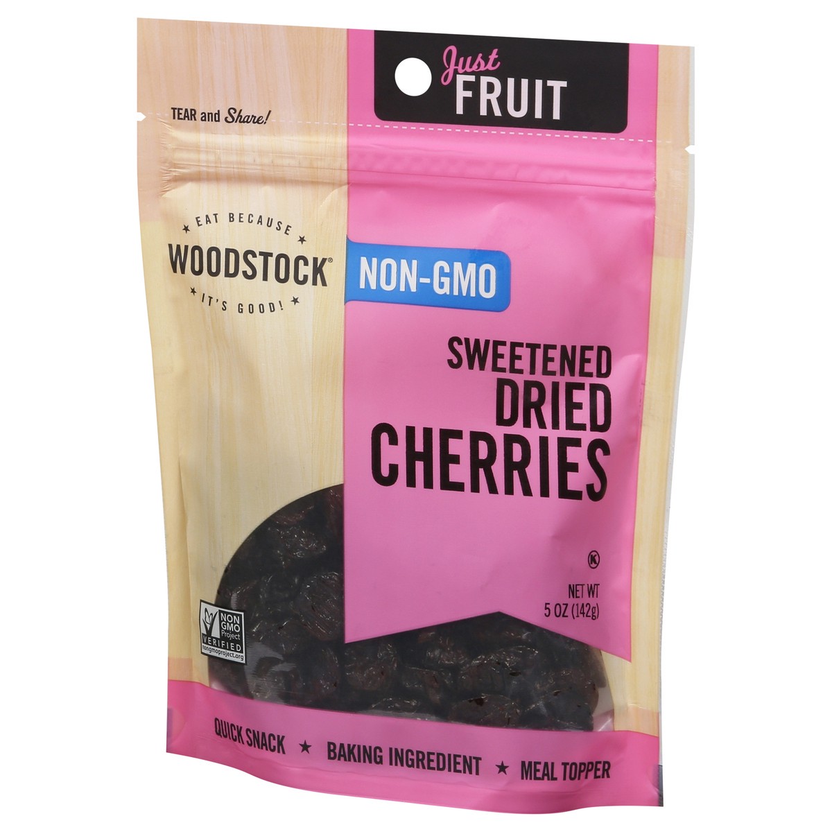 slide 6 of 13, Woodstock Sweetened Dried Cherries 5 oz, 5 oz