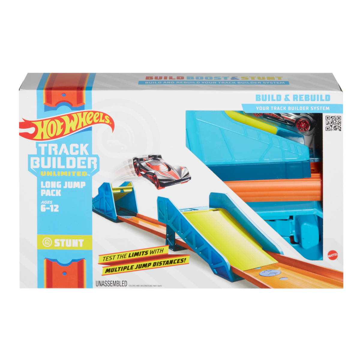 slide 1 of 25, Mattel Hot Wheels Track Builder Unlimited Long Jump Pack, 1 ct