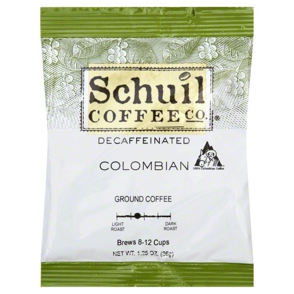 slide 1 of 1, Schuil Decaffinated Supreme Coffee, 1.25 oz