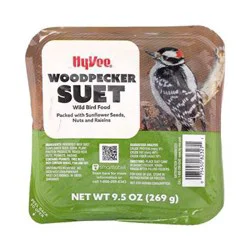 Hy-Vee Woodpecker Suet Wild Bird Food 9.5 oz