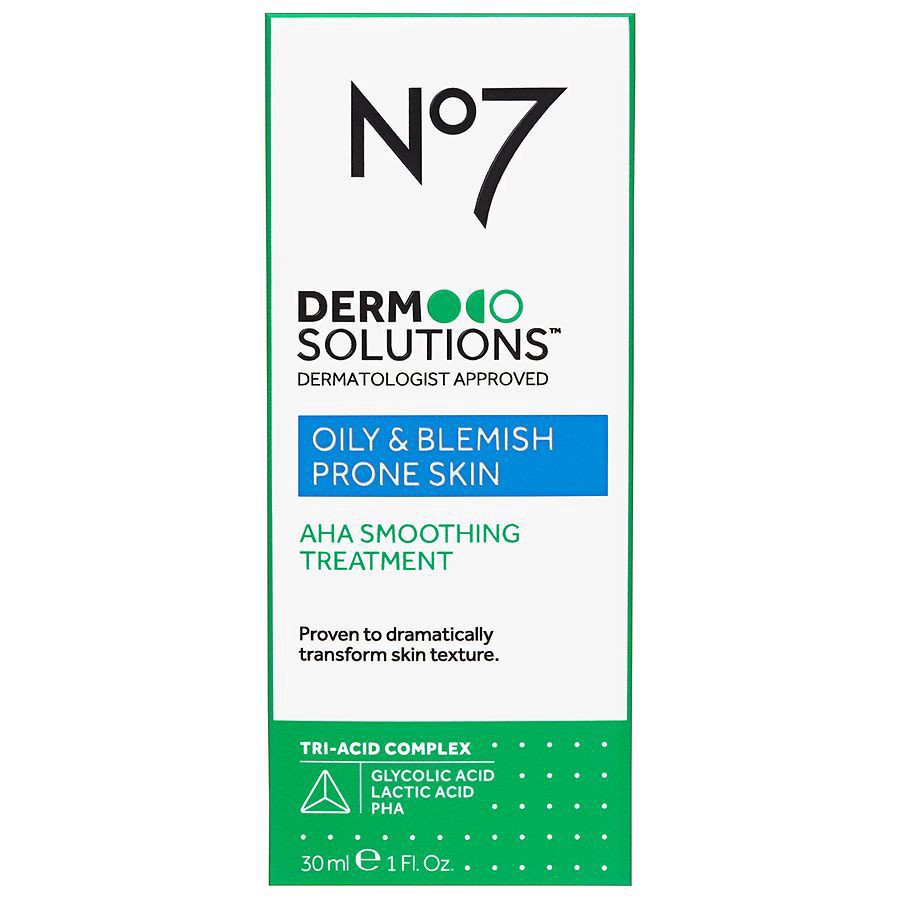 slide 2 of 5, No7 Derm Solution AHA Soothing Treatment, 1 fl oz