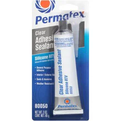 Permatex Clear Silicone Adhesive