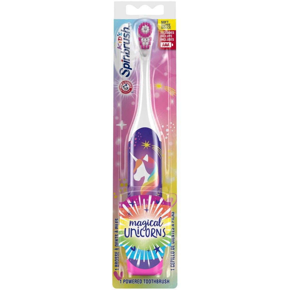 slide 50 of 66, Spinbrush Mermaid & Unicorn Kids Electric Toothbrush, 1 ct