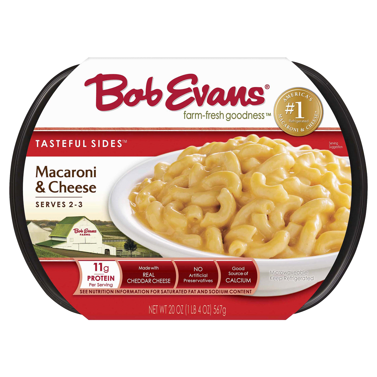 slide 1 of 4, Bob Evans Macaroni & Cheese, 20 oz