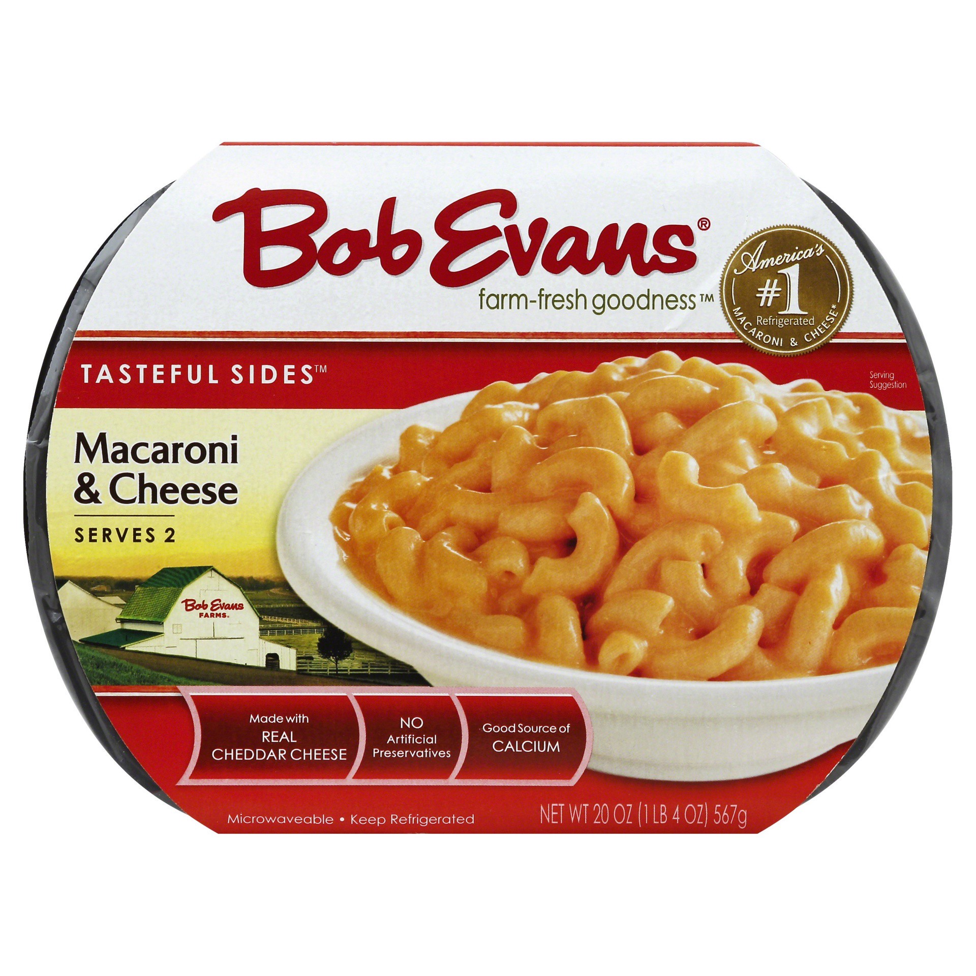 slide 1 of 9, Bob Evans Tasteful Sides Tasteful Sides Macaroni & Cheese 20 oz, 20 oz