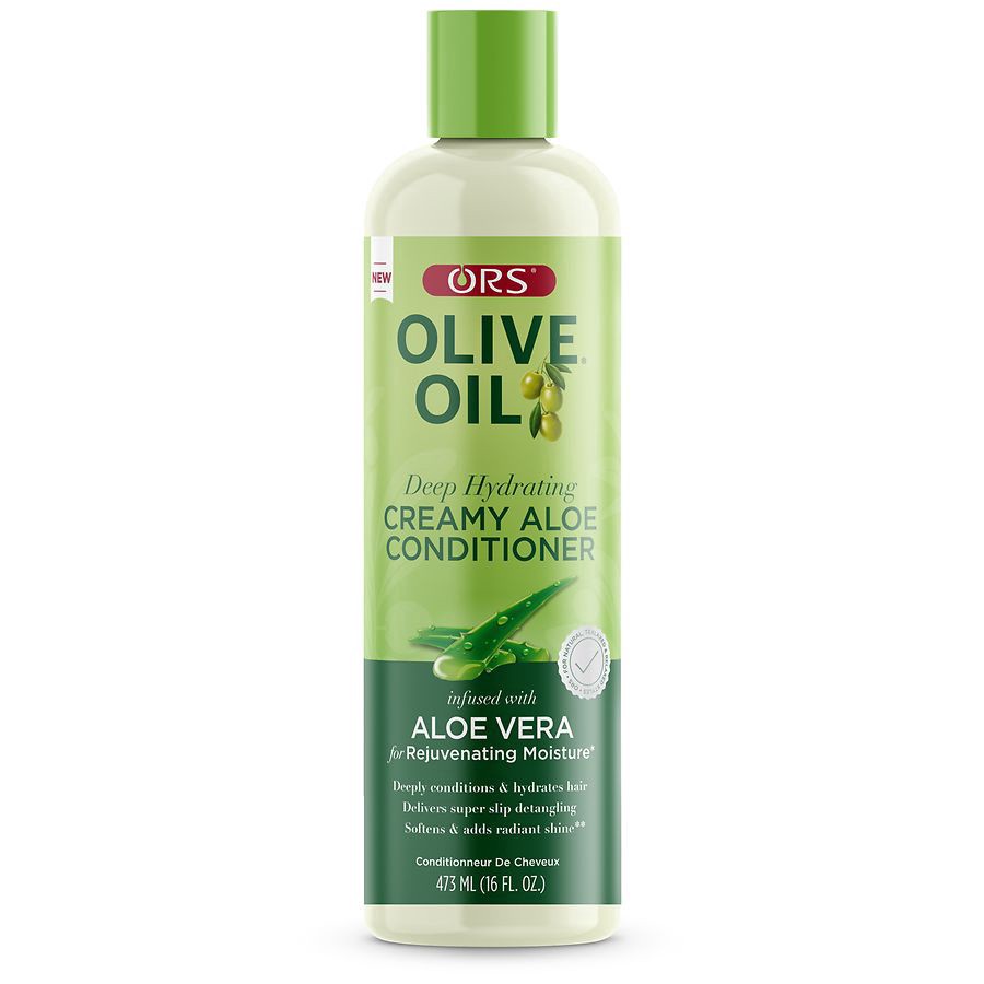 slide 1 of 3, ORS Olive Oil Deep Hydrating Creamy Aloe Conditioner, 16 fl oz