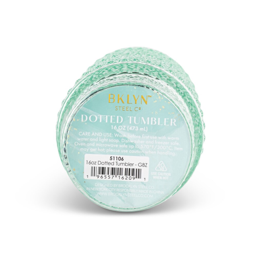 slide 2 of 2, Core Flower Dotted Tumbler - Green, 16 oz