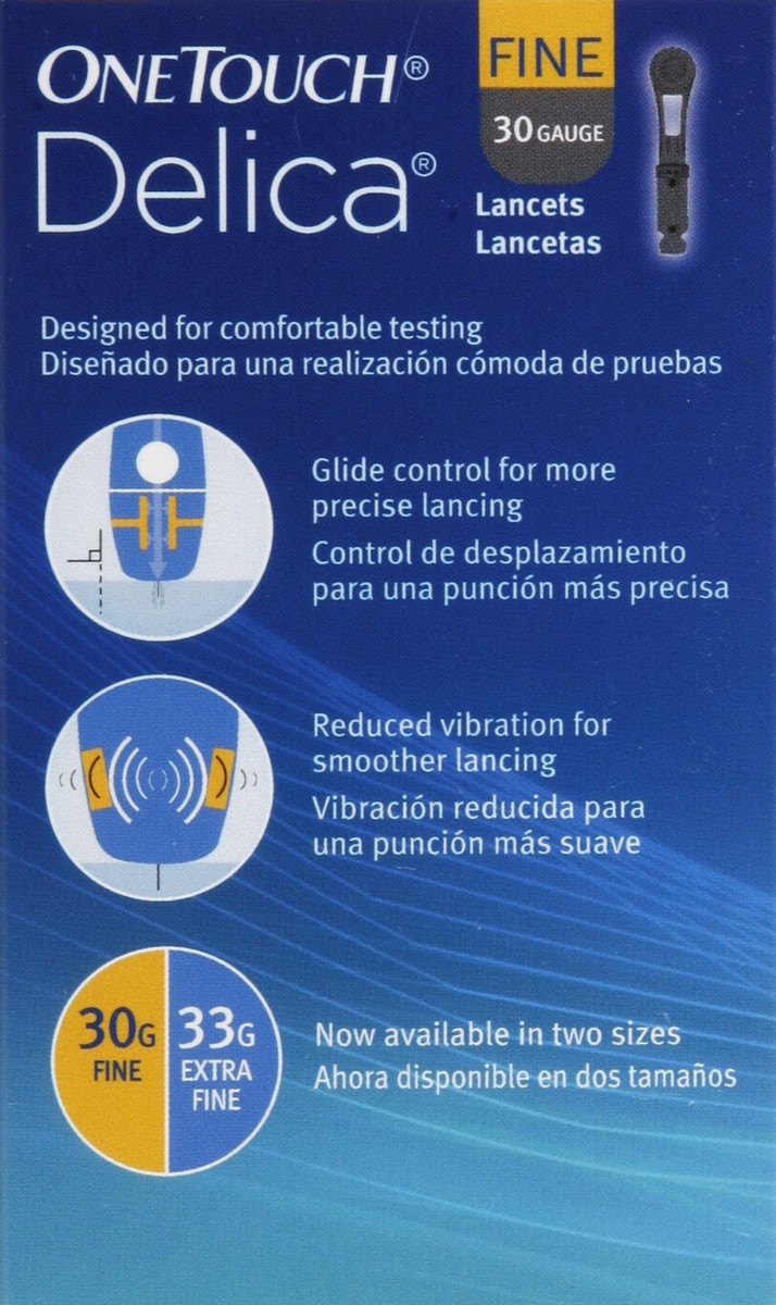 slide 5 of 5, OneTouch Lancets 100 ea, 100 ct