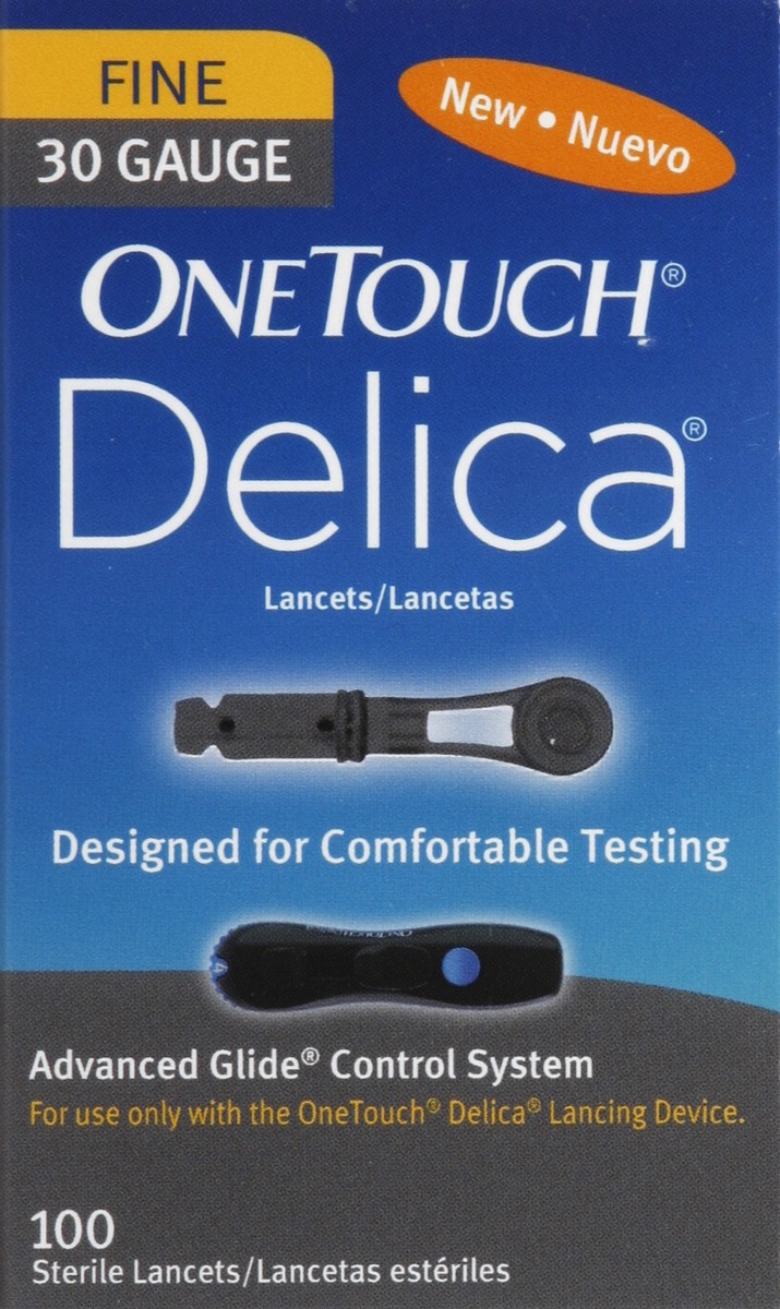 slide 4 of 5, OneTouch Lancets 100 ea, 100 ct