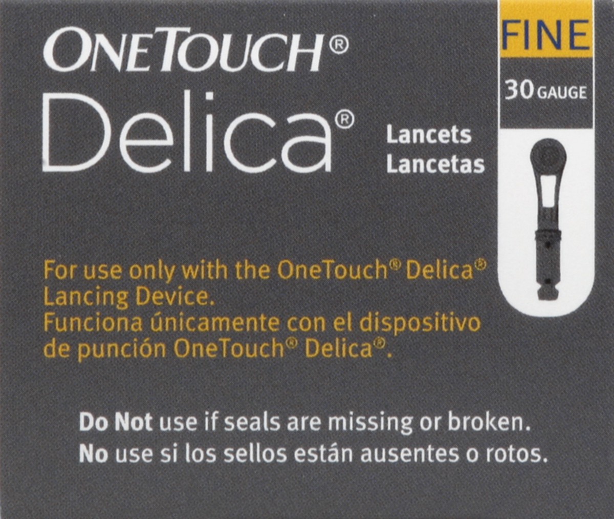 slide 2 of 5, OneTouch Lancets 100 ea, 100 ct