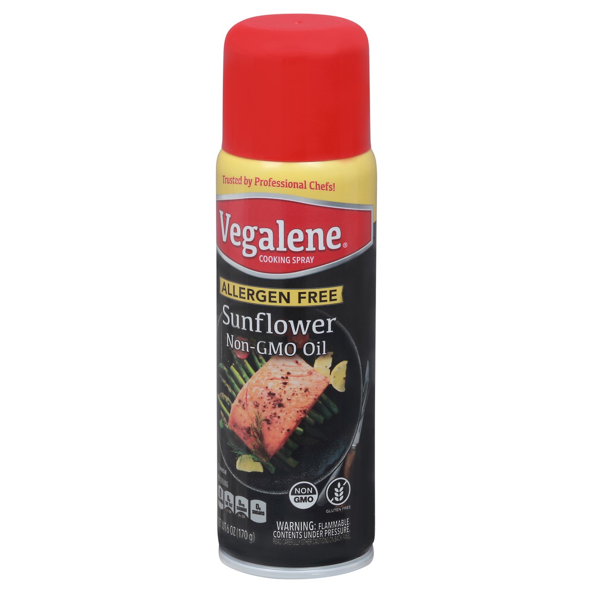 slide 6 of 9, Vegalene Allergen Free Sunflower Cooking Spray 6 oz, 6 oz
