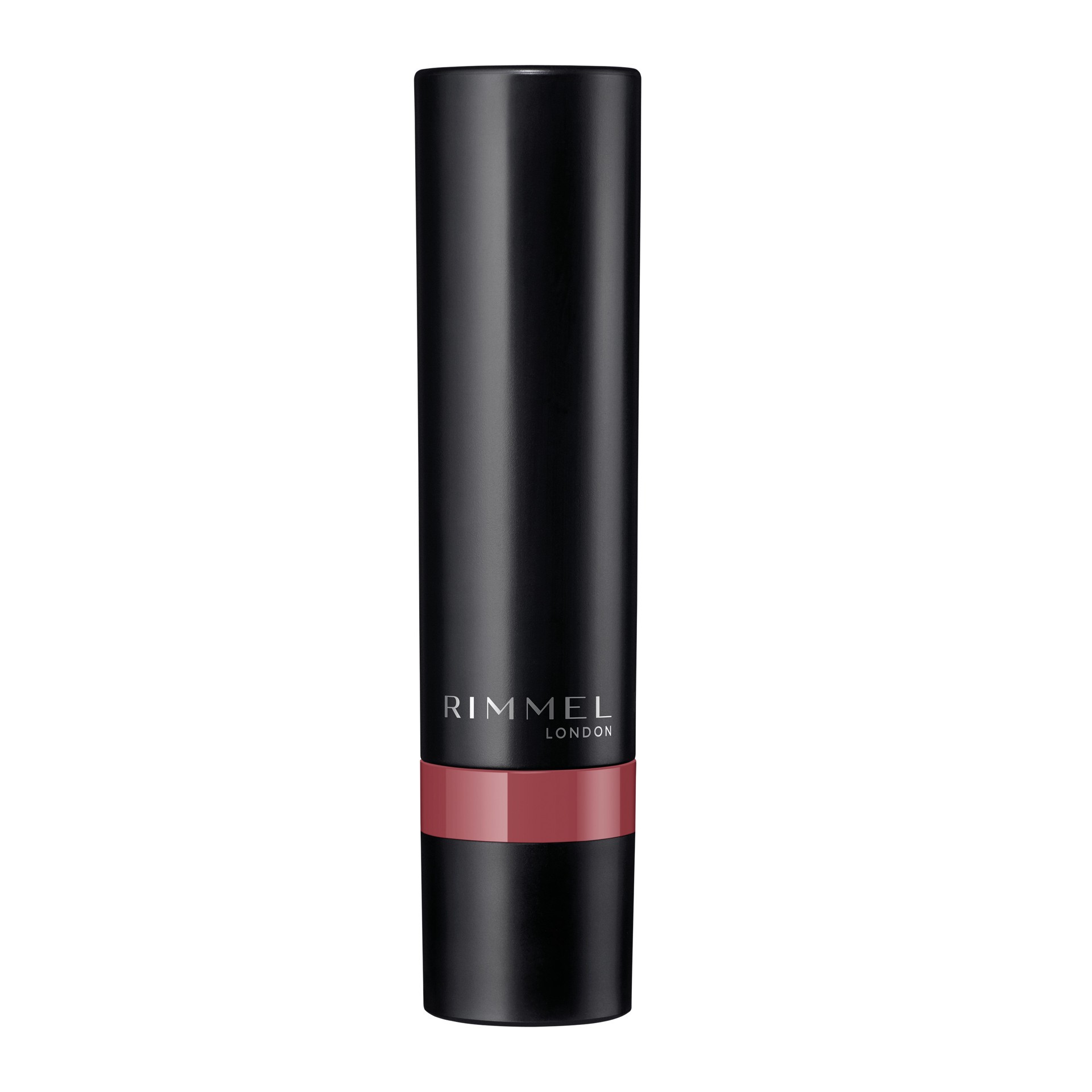 slide 1 of 4, COTY RIMMEL LONDON Rimmel Lasting Finish Matte Lipstick - All-Day Intense Lip Color with Exclusive Ruby and Diamond Complex - 220 Mauve Bliss, .14oz, 2.30 g