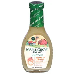 Maple Grove Farms Dressing, Fat Free, Vidalia Onion