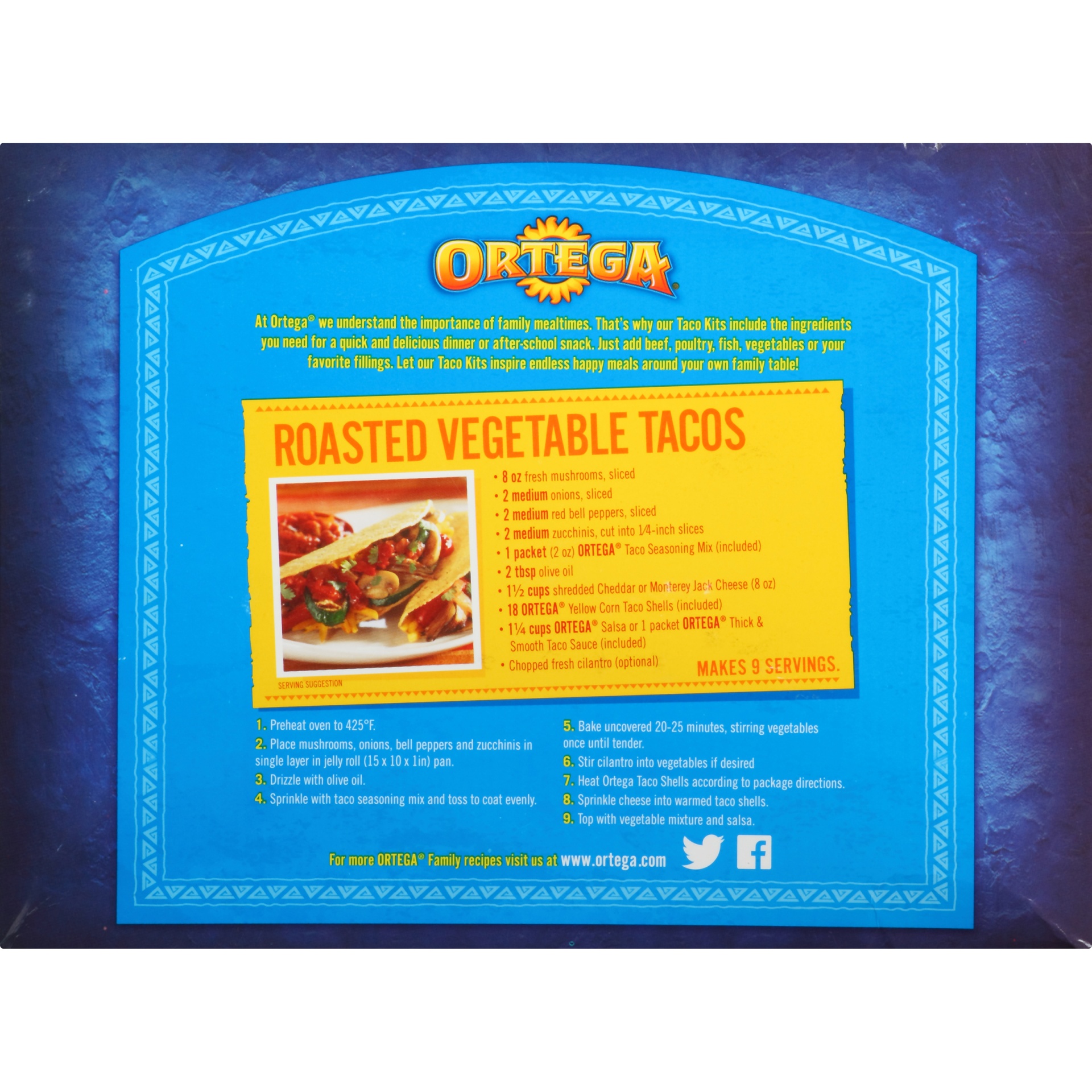 slide 6 of 8, Ortega Taco Kits, 16.7 oz