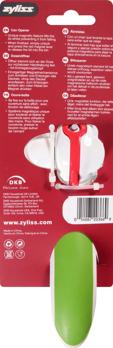 slide 2 of 9, Zyliss Lock & Lift Can Opener 1 ea, 1 ct