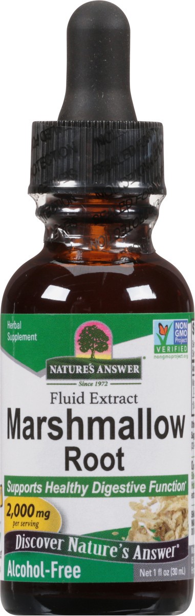 slide 5 of 9, Nature's Answer 2000 mg Fluid Extract Marshmallow Root 1 fl oz, 1 fl oz