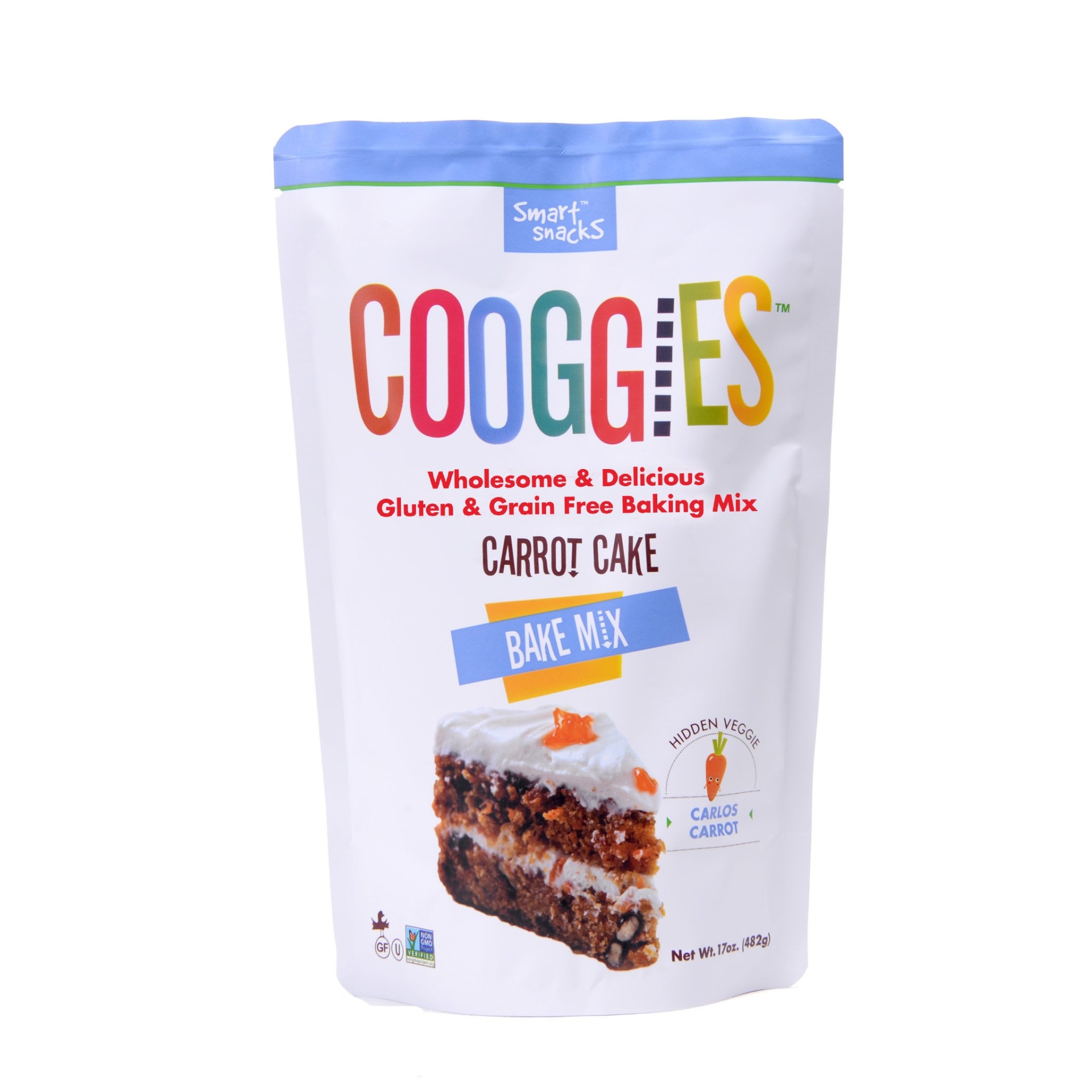 slide 1 of 1, Cooggies Gluten Free Carrot Cake Mix, 17 oz