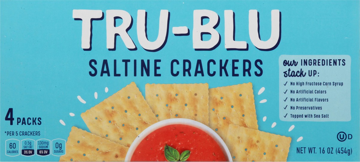 slide 4 of 14, Tru-Blu Tru Blu Saltines, 16 oz