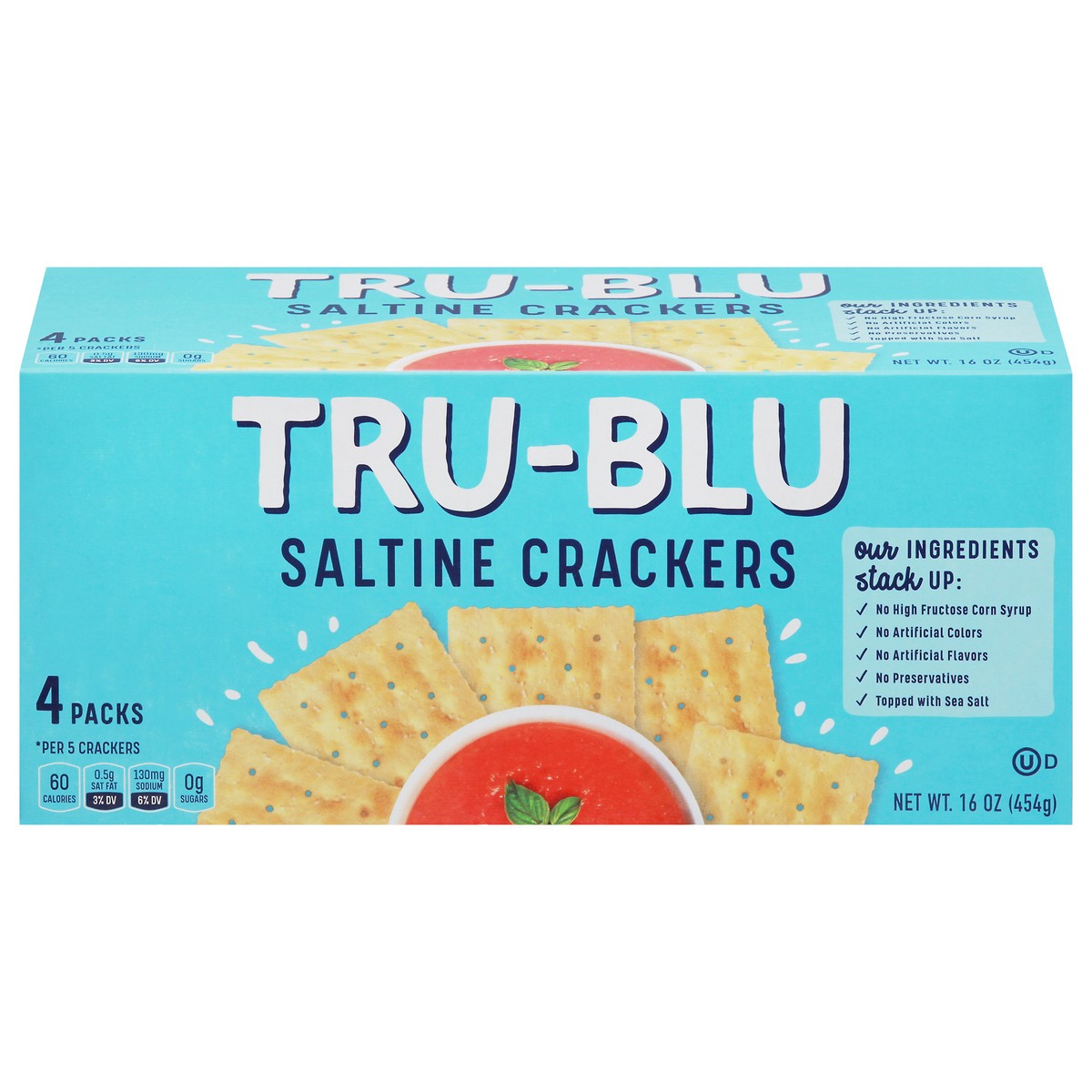 slide 1 of 14, Tru-Blu Tru Blu Saltines, 16 oz