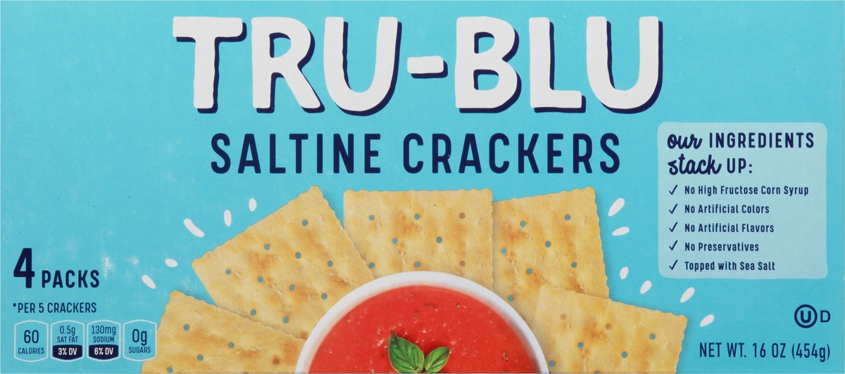 slide 1 of 14, Tru-Blu Tru Blu Saltines, 16 oz