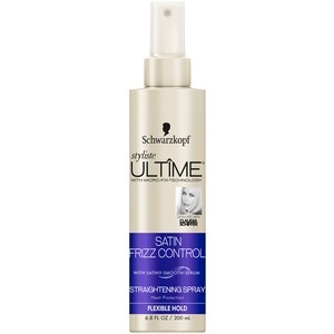 slide 1 of 1, Schwarzkopf Schwarzkopf Styliste Ultime Satin Frizz Control Staightening Spray, 6.8 oz