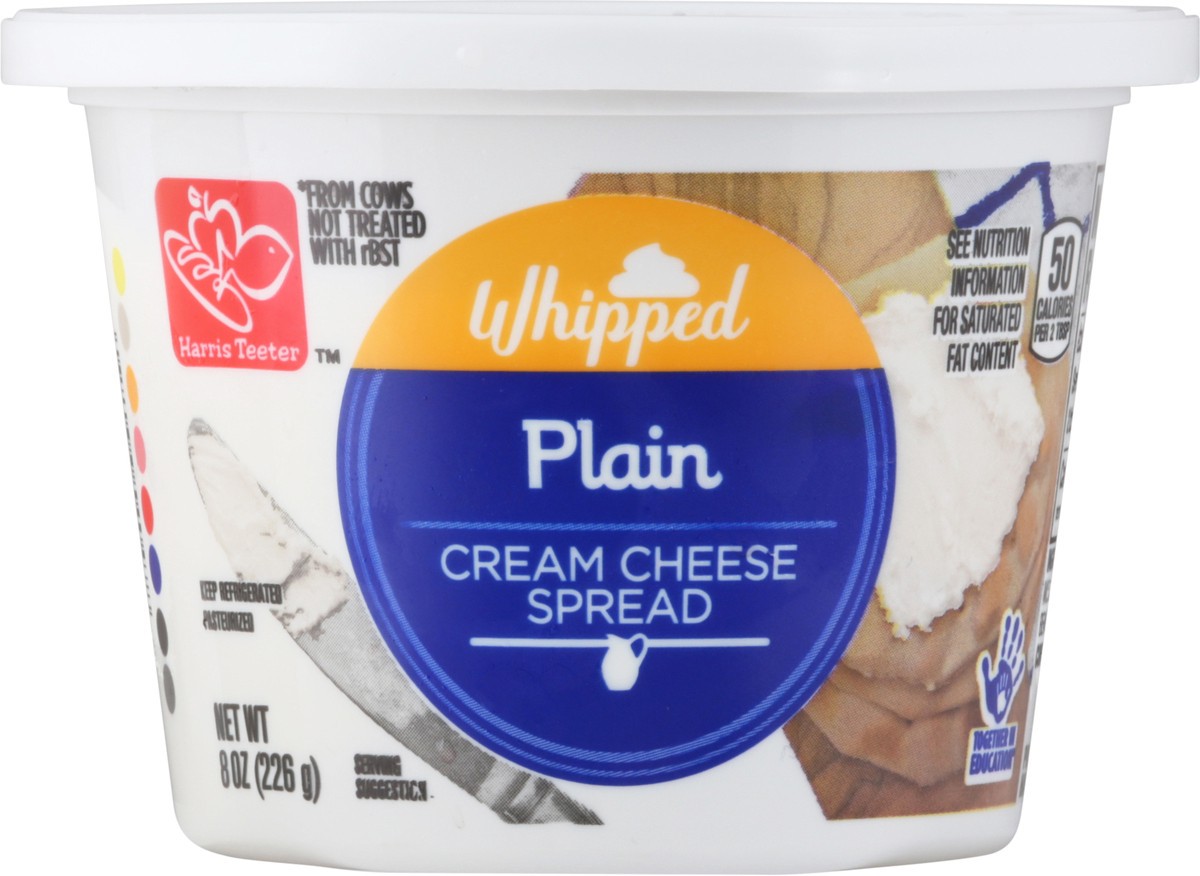 slide 1 of 3, Harris Teeter Whipped Cream Cheese, 8 oz