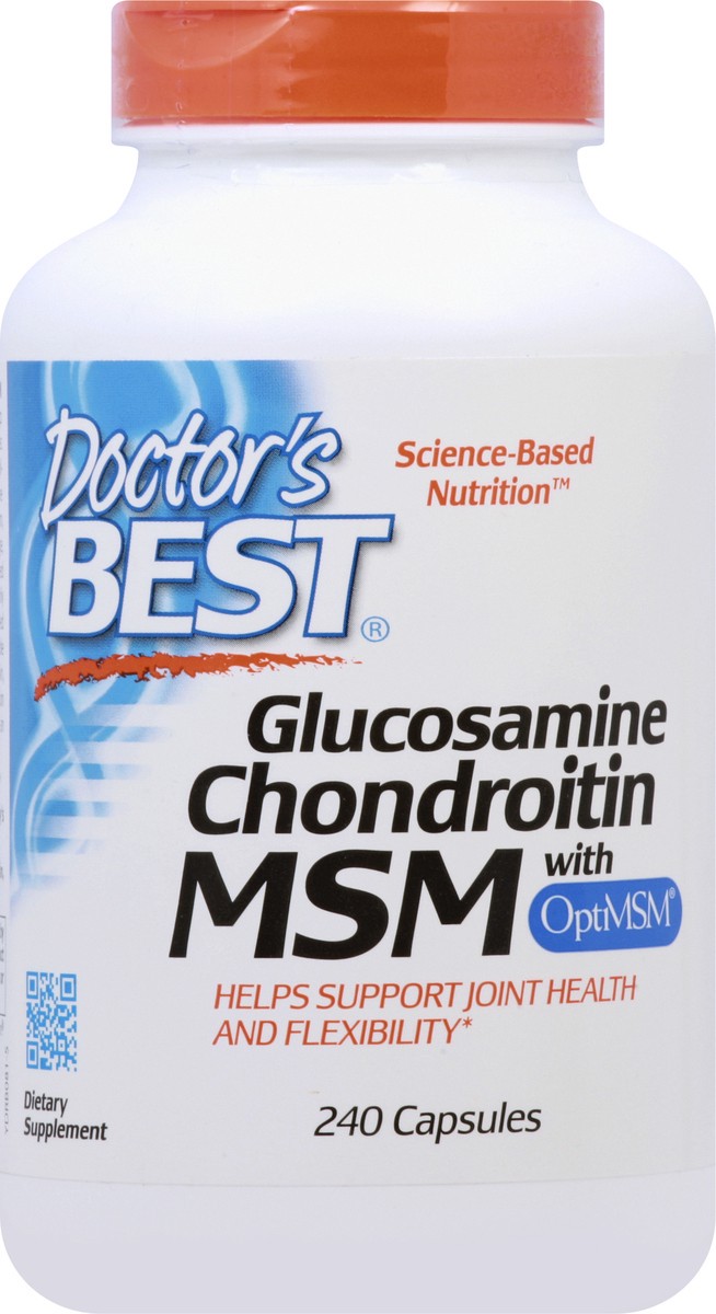 slide 3 of 10, Doctor's Best Glucosamine & Chondroitin M&M 240 ea, 240 ct