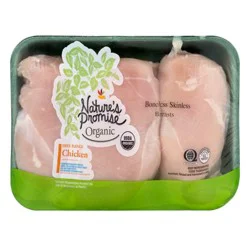 Nature's Promise Organic Boneless Skinless Chicken Breasts Fresh