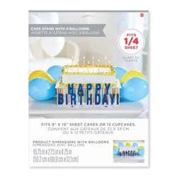 American Greetings Happy Birthday Pop-Up Cake Stand Kit