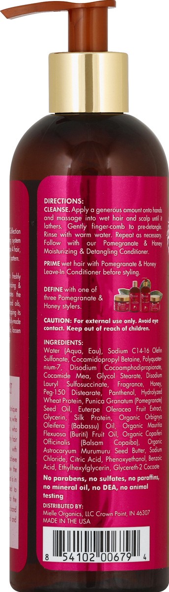 slide 7 of 7, Mielle Pomegrante & Honey Moisturizing and Detangling Shampoo 12 fl oz, 12 fl oz