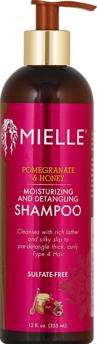 slide 6 of 7, Mielle Pomegrante & Honey Moisturizing and Detangling Shampoo 12 fl oz, 12 fl oz