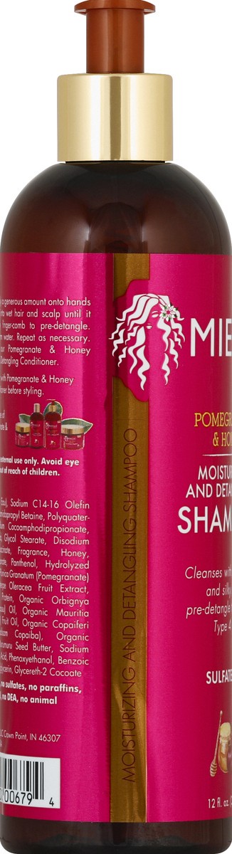 slide 3 of 7, Mielle Pomegrante & Honey Moisturizing and Detangling Shampoo 12 fl oz, 12 fl oz