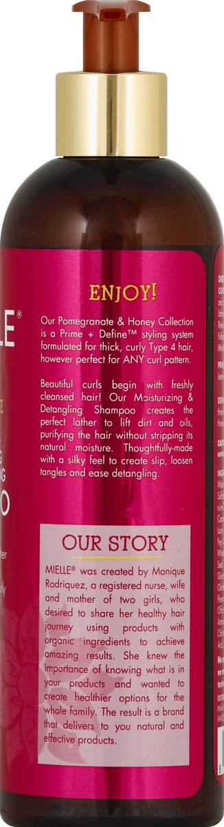 slide 2 of 7, Mielle Pomegrante & Honey Moisturizing and Detangling Shampoo 12 fl oz, 12 fl oz