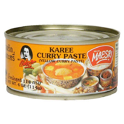 slide 1 of 1, Maesri Karee&nbsp;Yellow Curry Paste, 4 oz