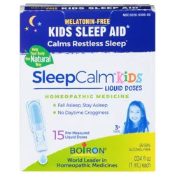 SleepCalm Liquid Doses Kids Sleep Aid 15 ea