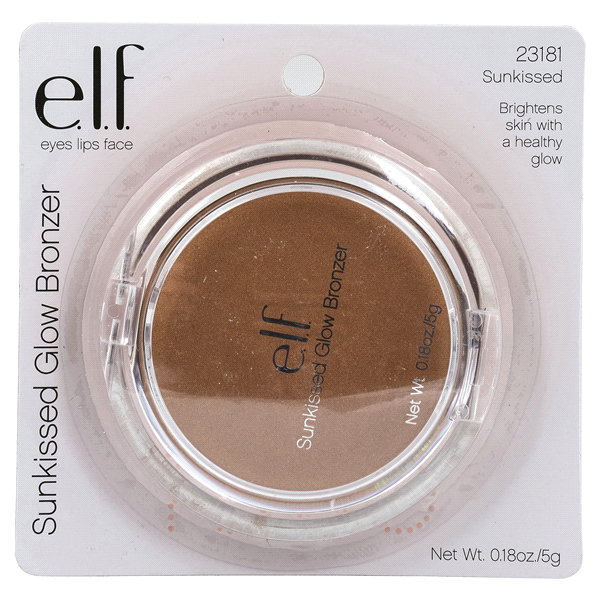 slide 1 of 2, e.l.f. Sunkissed Glow Bronzer, 0.18 oz