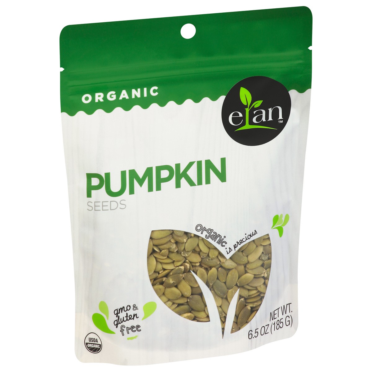 slide 5 of 12, Elan Organic Pumpkin Seeds 6.5 oz, 6.5 oz