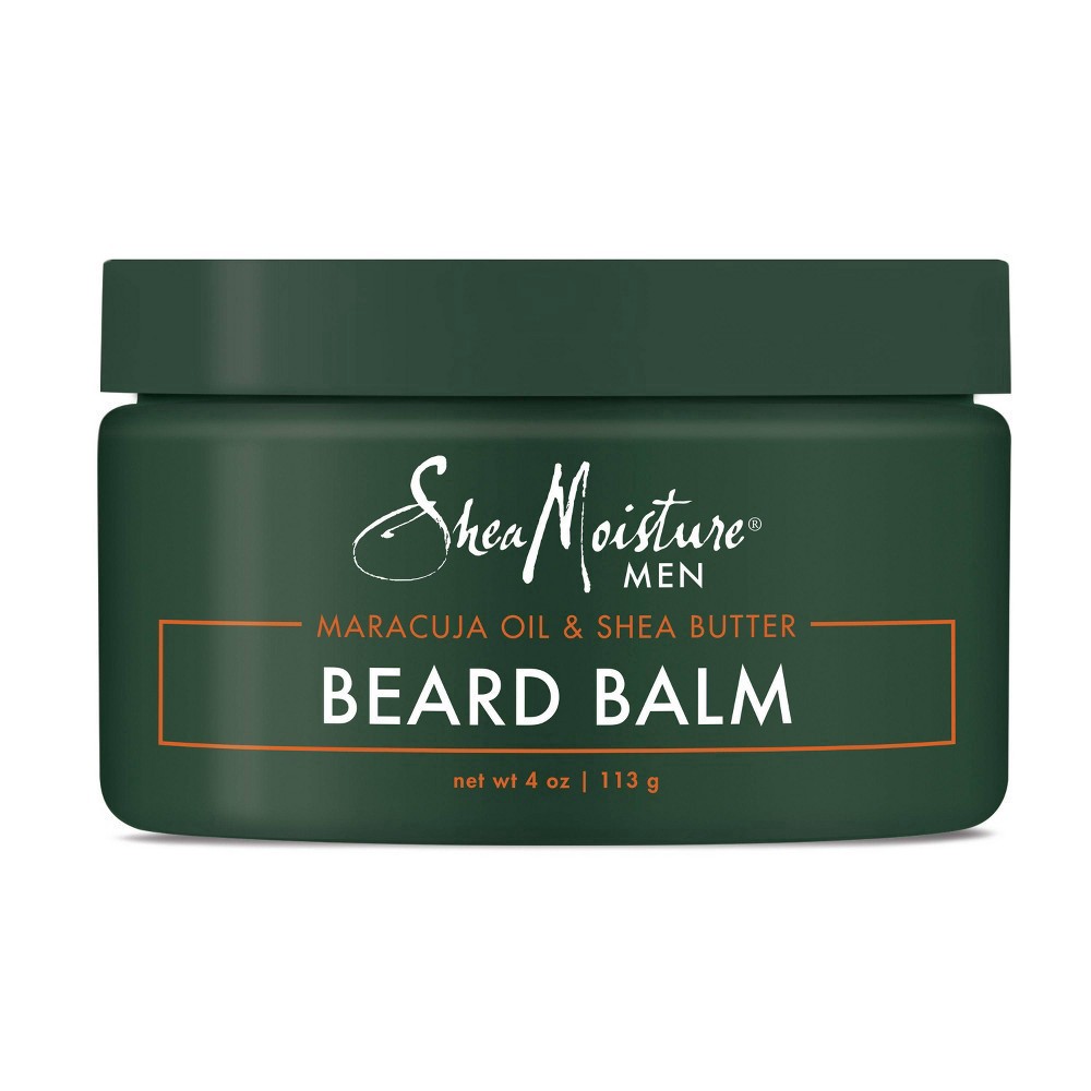 slide 19 of 29, SheaMoisture Beard Balm Maracuja Oil and Shea Butter, 4 oz, 4 oz