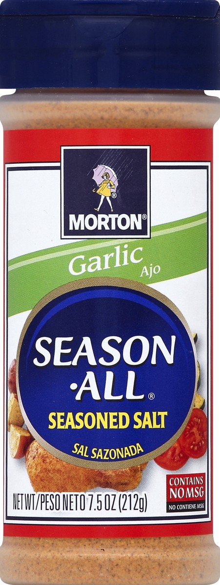 slide 1 of 3, Morton Seasoned Salt 7.5 oz, 7.5 oz