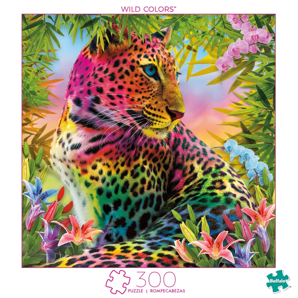 slide 1 of 1, Buffalo Games Wild Colors Puzzle, 300 ct