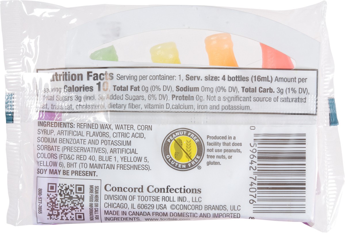 slide 3 of 9, Nik-L-Nip Nik L Nip Bottles Wax Candy 4Pk, 0.05 oz