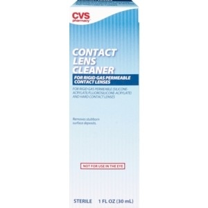 slide 1 of 1, CVS Health Rigid Gas Permeable Daily Cleaner, 1 fl oz; 30 ml