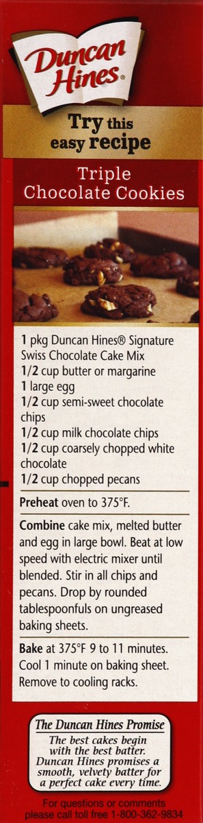 slide 4 of 4, Duncan Hines Premium Cake Mix 18.25 oz, 16.5 oz