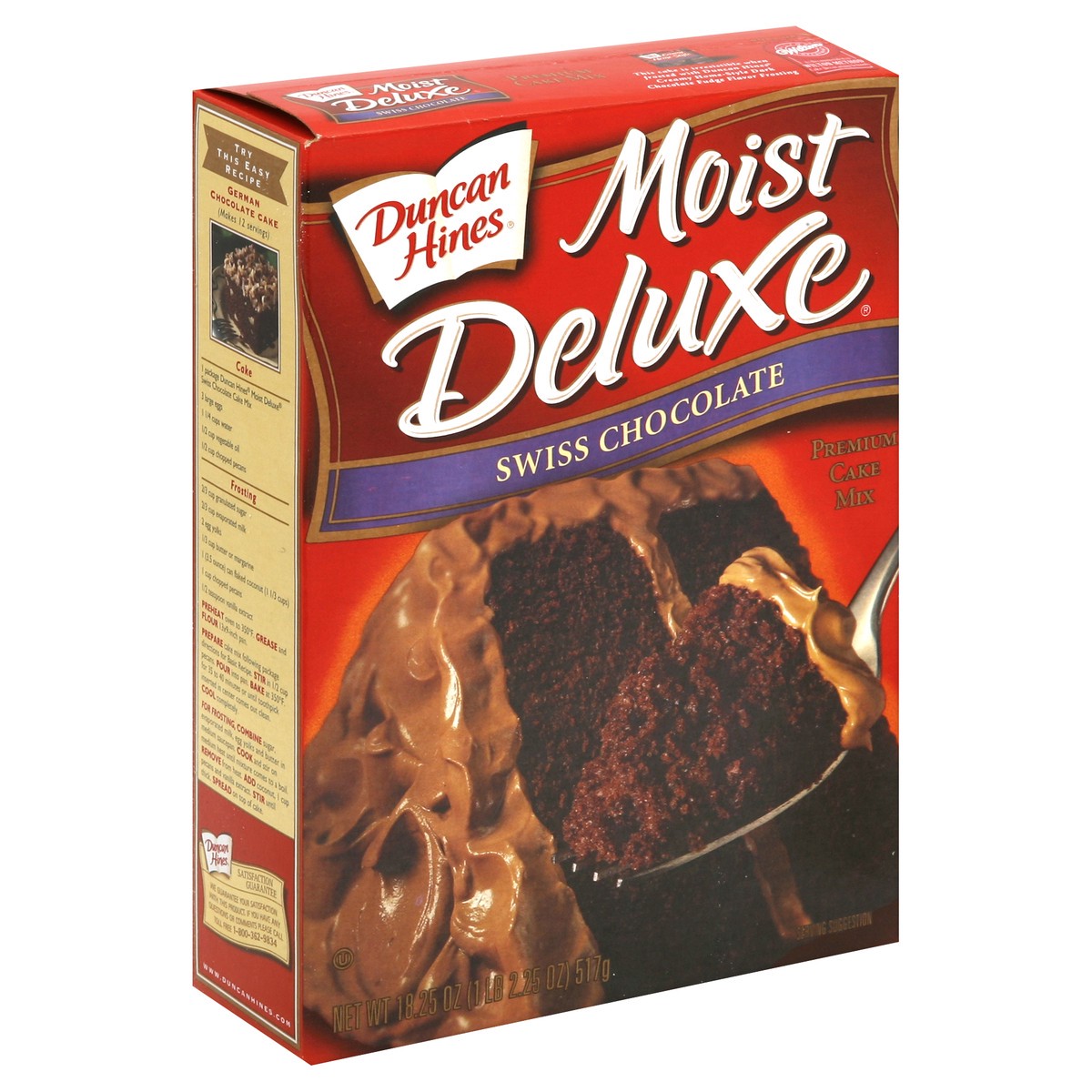 slide 3 of 4, Duncan Hines Premium Cake Mix 18.25 oz, 16.5 oz