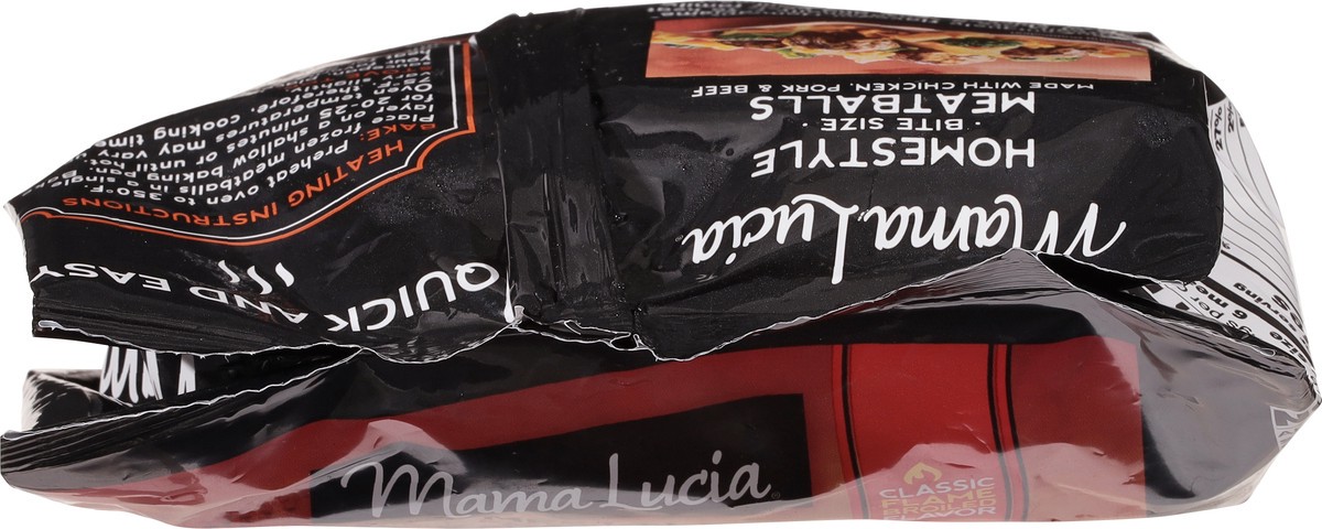 slide 12 of 14, Mama Lucia Bite Size Homestyle Classic Flame Broiled Flavor Meatballs 16 oz, 16 oz